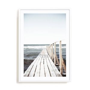 Artey | Shelby - Framed Print - White Frame - 80 x 115cm