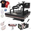 Advwin 5 in1 Multifunction Heat Press Machine 15"x15" Digital Heat Transfer