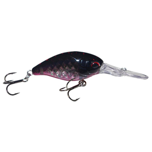 Profishent Rucus 41mm Micro Crankbait Hard Body Fishing Lure Black Pink