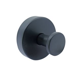 Carinya Matt Black 60mm Suction Hook - 4 Pack