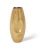 E Style 29cm Aluminium Wrigley Flower Vase Decor - Gold