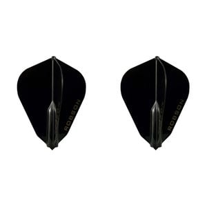 2x 3pc Robson Plus Dart Flights F Shape Accessory Set - Blue