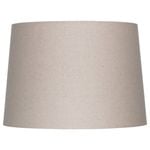 Verve Design 38cm Medium Natural Tapered Linen Lampshade