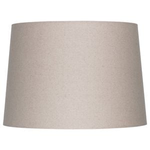Verve Design 38cm Medium Natural Tapered Linen Lampshade