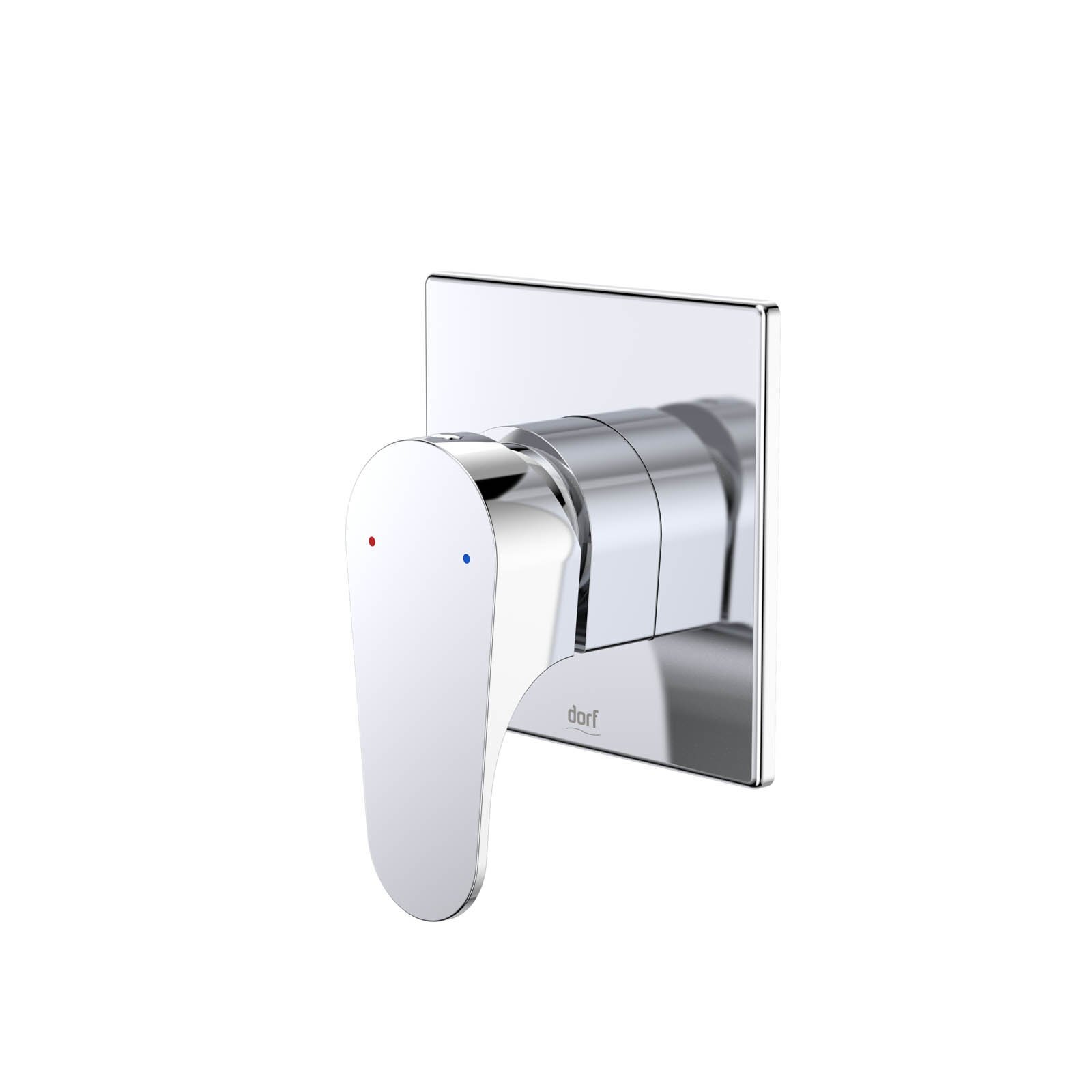 Dorf Chrome Viridian Bath / Shower Mixer