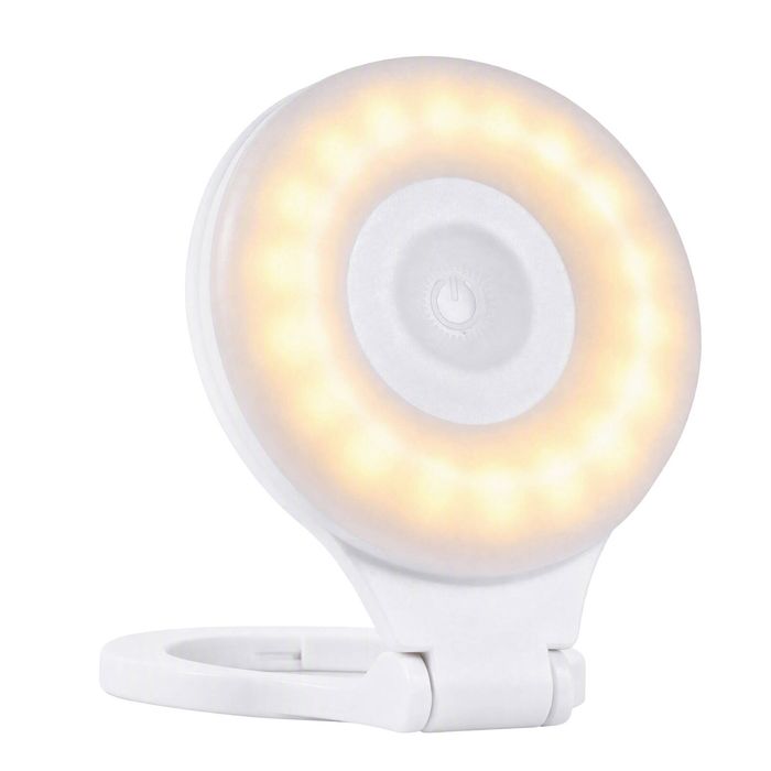 Devanti Magnetic Selfie Light Rechargeable Phone LED Fill Ring