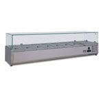 AG Equipment AG Bench Top Saladette / Pizza Showcase - 1600mm - Countertop Prep Fridges (AG-VRX1600-380)