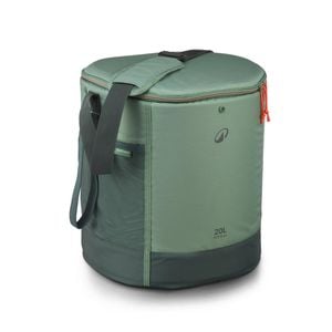 Decathlon - Flexible, Insulated, Compact Cooler Box 100 20 Litres For Camping - One Size