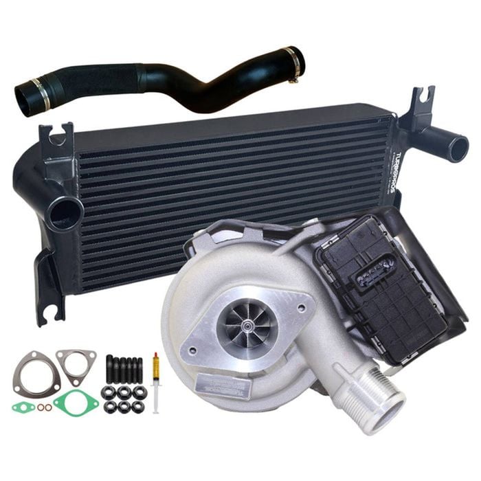 Upgrade Billet Turbo Charger With 106mm Intercooler & Hose For Ford Ranger 2.2l 2015 Onwards