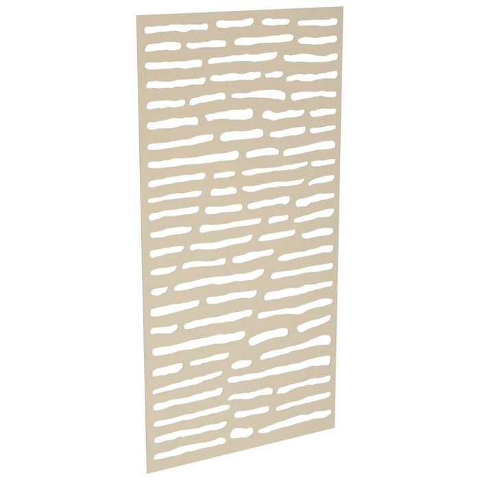 ProtectorAl 300-1200 x 1201-2400mm Paperbark Slate Unframed Solid Aluminium Decorative Panel