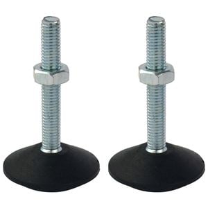 Richmond 40mm x M8 Fixed Cone Levelling Foot - 2 Pack - 40mm 8mm