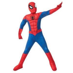 Marvel Disney Spider-Man Avengers Premium Boys Fancy Dress Up Costume Size M