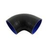 Takashi Silicone Hose Black 90 Degree Standard Elbow 5" (127mm) Air Intake Turbo