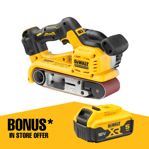 DeWALT 18V Brushless Cordless Belt Sander DCW220N XJ Skin Only