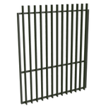 ProtectorAl 1201-1500W x 1800H Woodland Grey Aluminium Radiator Garden Gate