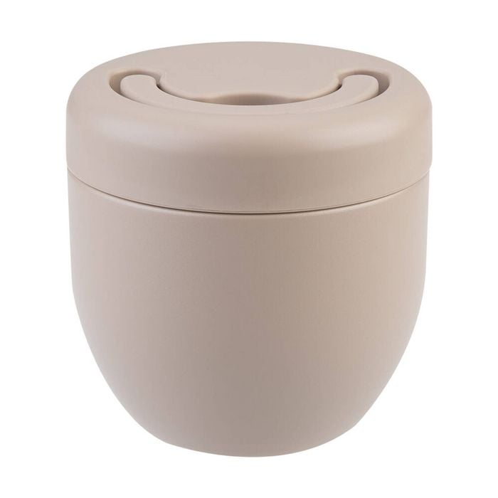 Oasis Stainless Steel Double Wall Vacuum Insulated Food Pod 470ml Latte