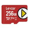 Lexar PLAY 256GB C10 A1 UHS I U3 V30 Memory Card [LMSPLAY256G-BNNNG]