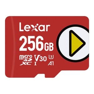 Lexar PLAY 256GB C10 A1 UHS I U3 V30 Memory Card [LMSPLAY256G-BNNNG]