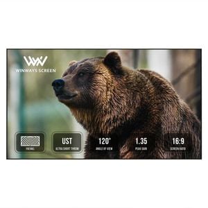 Winways Ust Throw Alr Solid Panel Fresnel Screen 88"