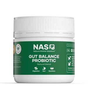 NAS Gut Balance Probiotic Natural Blend for Dogs & Cats of All Ages 80g