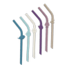 Melii Luxe Silicone Straws - Set of 6