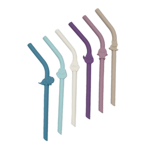 Melii Luxe Silicone Straws - Set of 6
