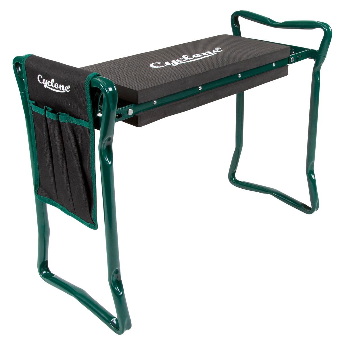 Cyclone Foldable Seat Kneeler With Nylon Holster Bunnings Australia