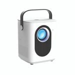 Laser 1080p Android Cube Projector With Screen (White)