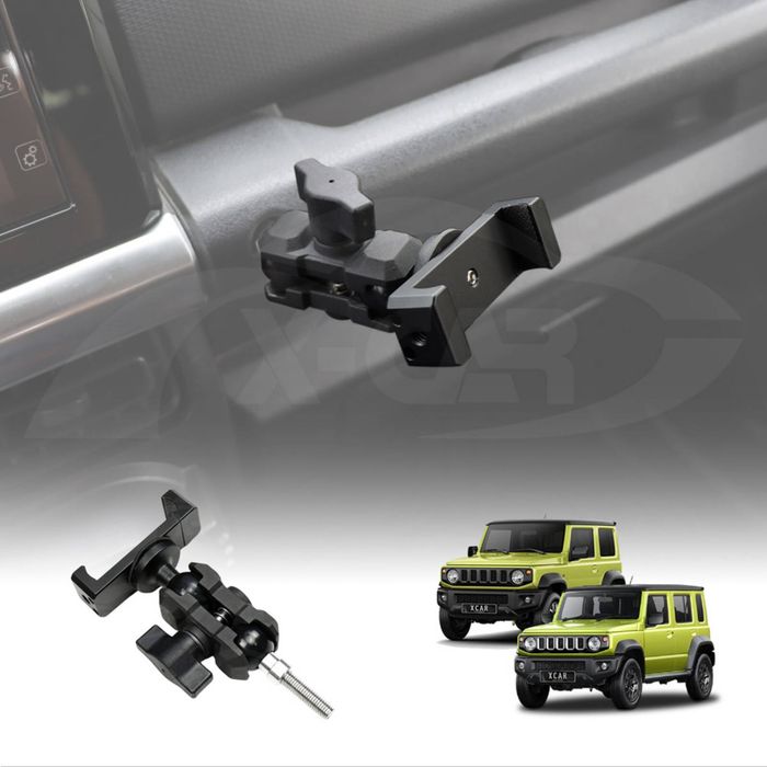 Car Phone Holder for Suzuki Jimny 2018-Onwards Dashboard Mount Adjustable Viewing Angle