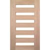 Woodcraft 2040 x 1200 x 40mm Entrance Door St Clair Clear Safety Glass SD17