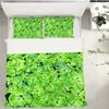 3D Green Clover 246 Bed Pillowcases Quilt Queen Size