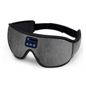 Catzon Sleep Headphones Bluetooth 5.0 3D Eye Mask Hands Free for Travel-Grey