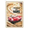 Nostalgic Art 20x30cm Medium Metal Sign 24h Le Mans Red Car 1963