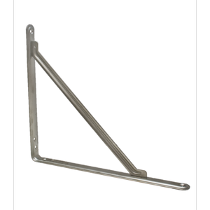 Carinya 350 x 300 x 28mm Light Stayed Bracket - Zinc