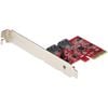 Startech.com Sata Controller - Serial Ata/600 - Pci Express X2 - Plug-in Card - Raid Supported - 0, 1, Jbod Raid Level