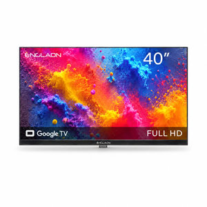 ENGLAON 40” FULL HD 12V Google TV Android 14, Built-in Google Cast & Bluetooth