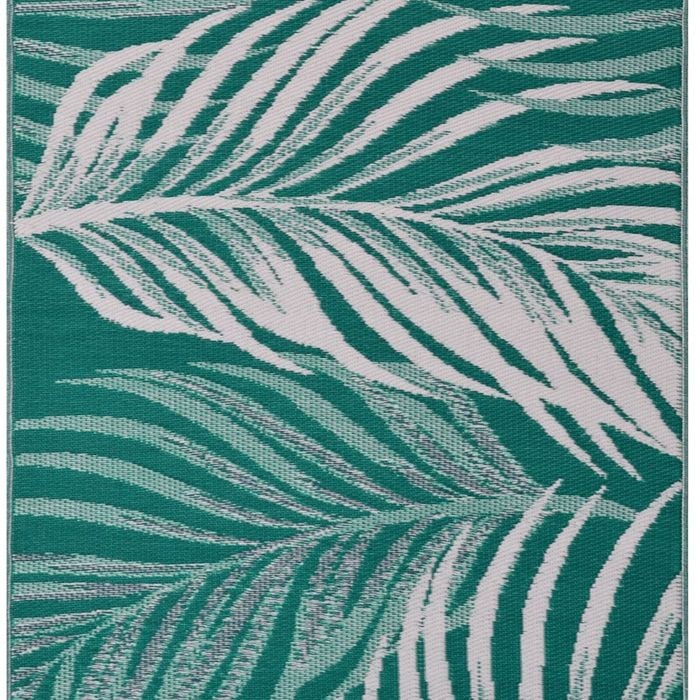 Alfresco Reversible Outdoor Mat - 21a8 - Green/white - 150x240cm