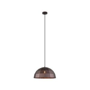 CLA Lighting ARMIS Iron Tiled Pendant Light White/Gold/Coffee Tiled (Iron) Dome - Coffee