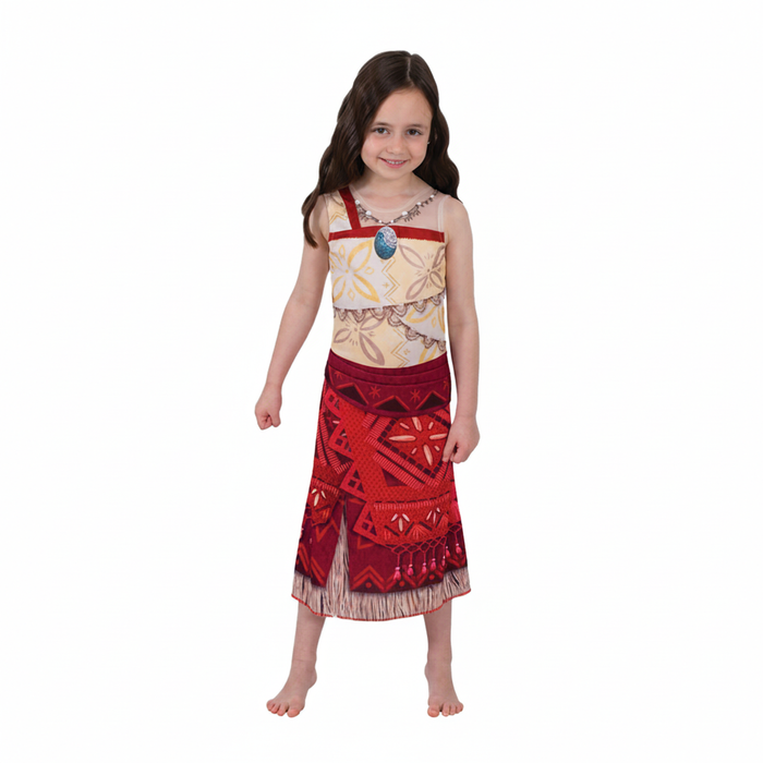 More Than Party Moana Kids Dress Up Complete Costume 3-5 Years