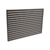 ProtectorAl 1800 x 1200mm Black Aluminium Slat Screen Kit