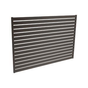 ProtectorAl 1800 x 1200mm Black Aluminium Slat Screen Kit