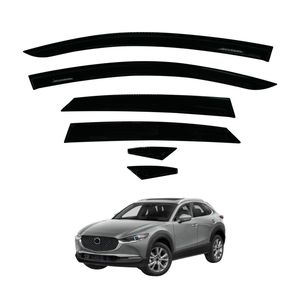 AUSGO Luxury Weather Shields for Mazda CX-30 CX30 DM Series 2019-Onwards Weathershields Window Visors Wind Deflectors