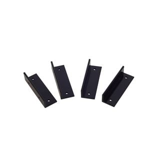ProtectorAl Black Easy Screen Fixing Brackets - 4 Pack