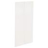Kaboodle 900mm Egg White Modern Pantry Doors - 2 Pack
