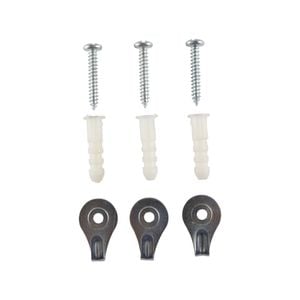 Everhang 15kg Solid Wall Picture Hanging Hook - 3 Pack