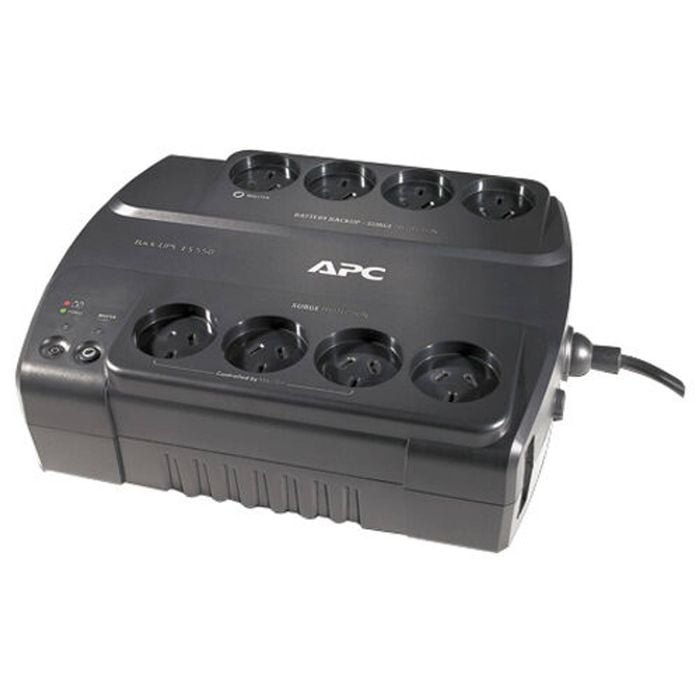 APC by Schneider Electric Back-UPS BE550G-AZ Standby UPS - 550 VA/330 W - Desktop - 16 Hour Recharge - 3 Minute Stand-by