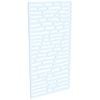 ProtectorAl 300-1200 x 1201-2400mm Gloss White/Satin White Slate Unframed Composite Deco Panel