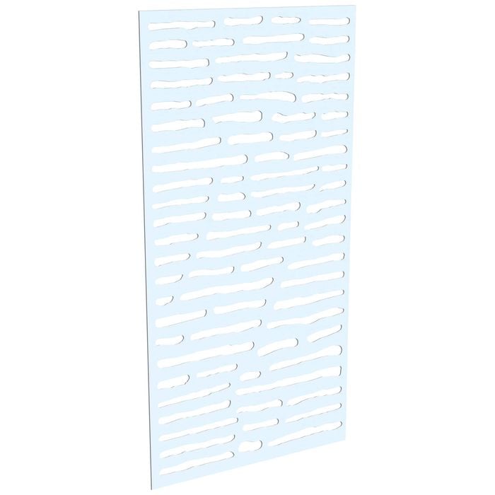 ProtectorAl 300-1200 x 1201-2400mm Gloss White/Satin White Slate Unframed Composite Deco Panel
