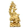 Lifebay Wooden Guanyin: Tranquil Buddha Sculpture for Stylish Living Room Decor