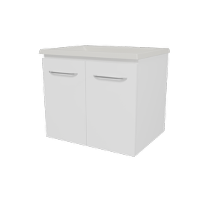 New England Joinery 600mm Grandeur Regal Top Wall Hung Vanity